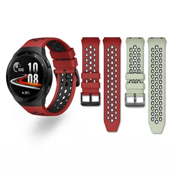 Силиконов ремък за часа Huawei Watch GT 2д, взаимозаменяеми каишка за умни часа, гривна GT2e, 22 мм и каишка за маншет, дишащ каишка