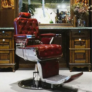 Стол с възможност за сгъване на облегалката, шампоан, коса стол, седло за стригане, салон за красота, Регулируема коса стол за подреждане, обзавеждане за салон Silla De Barbero