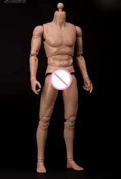 WorldBox 1/6 Мускулести тесни рамене AT011 мъжки мъжки феритни корпус Ver. за колекции подаръци с фигурки на 1/6 главата на човек