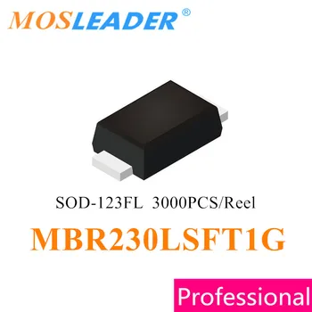 Mosleader MBR230 SOD123 3000 бр. MBR230LSFT1G SOD123FL 2A 30 В 1206 изправяне Шоттки Произведено в Китай с Високо качество