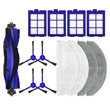 За робот-прахосмукачка Eufy X8 комплект аксесоари, Резервни части Основна четка, странична четка, филтър и парцал за парцал