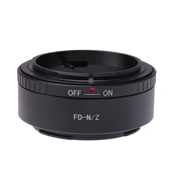 Преходни пръстен за обектива FOTGA за обектив Canon FD от камерите на Nikon Z6 7 50 с затваряне на Z