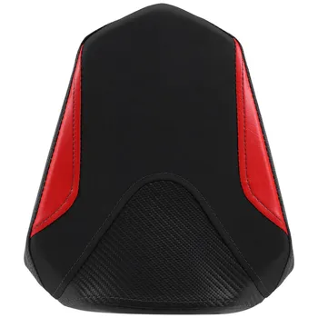 Възглавница за предния капак на задния пътник на мотоциклета Solo от изкуствена кожа за CBR500R 500R 2019-2022 (червен)