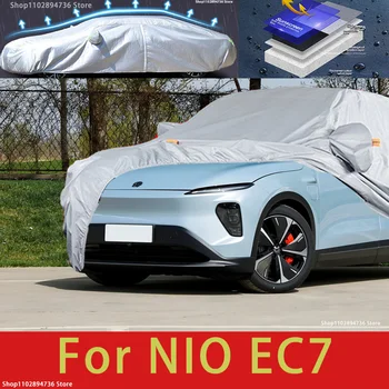 За NIO EC7 външна защита, пълно покритие на автомобила, заснежени седалките, козирка, водоустойчива прахозащитен външни автомобилни аксесоари