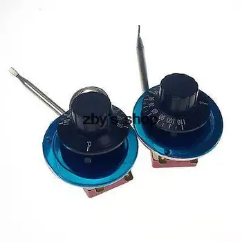 2 елемента 2 контакт NC-Нормално затворен 220V16A Дръжка термостат Сензор, регулатор на температурата 30-110 по Целзий