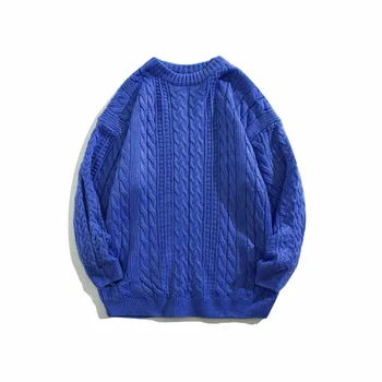 Пуловер-пуловер с кръгло деколте и дълъг ръкав от памук NIGO #nigo96129