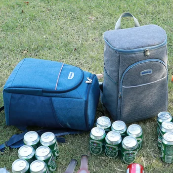 Раница и чанта за пикник чанта за къмпинг пакет с лед от алуминиево фолио водоустойчив туристическа чанта открит пакет с лед за вода