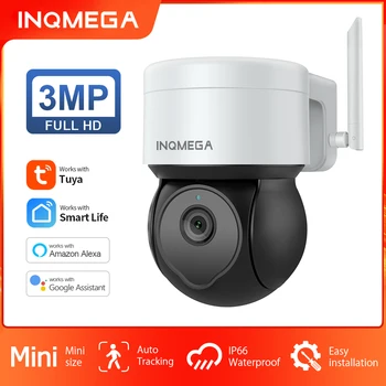 3-мегапикселова камера на HRISTO INQMEGA, система за видео наблюдение за един умен дом, двуканална аудио-поддръжка на Алекса Google Home