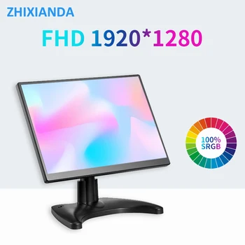 Zhixianda 10,5-инчов FHD 1920*1080 TFT LCD IPS екран Настолен дисплей конзола за монтиране на HD-MI VGA монитор