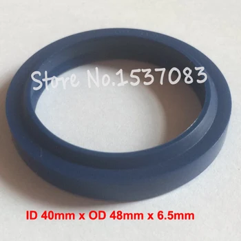 5 БР Хидравличен буталото щуцер чистачките печат полиуретаново PU о-пръстен о-пръстен 40 мм и широчина 48 мм х 5 мм x 6,5 мм