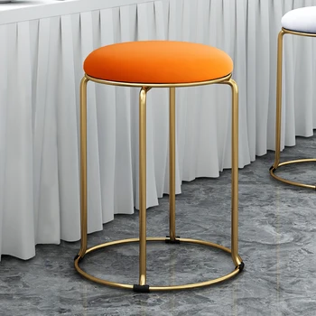 Скандинавски модерна маса за хранене, стол за ресторант дейности Златни крака мобилен офис стол за почивка Muebles Para El Hogar Предмети от бита